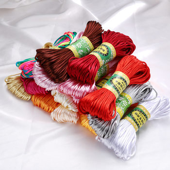 China Jiecal No. 5 No. 6 Bracelet Ben Benzi Children's Red Rope Weaving Line DIY Pendant Hanging Rope Slipper