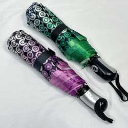 Italian Fabretti Quick-Drying Silky Sardine Fabric Fully Automatic Umbrella for Students and Adults, Windproof and Rainproof Umbrella