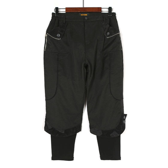 
2026 Autumn and Winter Women's Fashionable Cropped Pants Warm Style Down Pants Casual Boot Pants Trendy