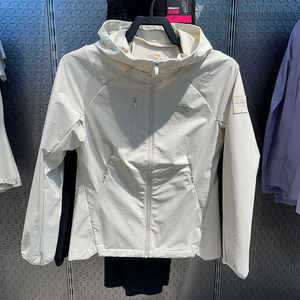 
ANTA Women's Jacket 2024 Autumn New Casual Water-Repellent Technology Hooded Woven Sports Top 162437601S