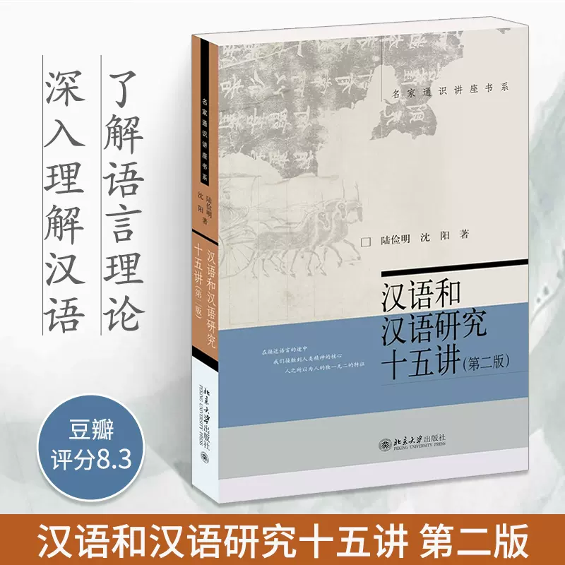 汉语和汉语研究十五讲第二版现代汉语写作格式技巧书籍语言学汉语写作与