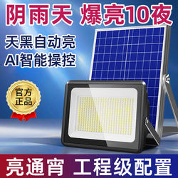 Solar Outdoor Home Garden Light Rural Strong Light Outdoor Waterproof Spotlight 2025 New Led Street Light