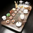 hướng dẫn sử dụng bàn trà điện Ấm trà hoàn toàn tự động có nước đáy, bộ ấm trà thủy tinh, bàn trà kung fu gia dụng, bộ khay trà phòng khách bàn trà điện giá rẻ Bàn trà điện