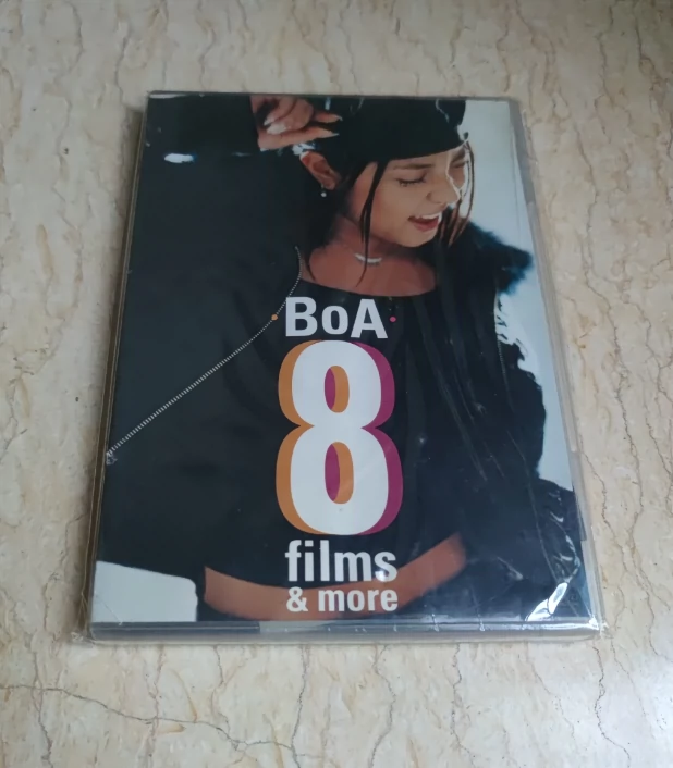 原版BoA 宝儿8 films & more dvd NO.1 Amazing kiss-Taobao