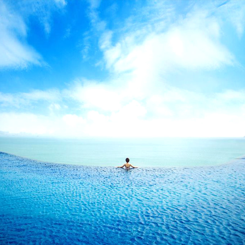 三亚旅游别墅泳池亲子自由行5天4晚机票往返加亚特兰蒂斯酒店套餐