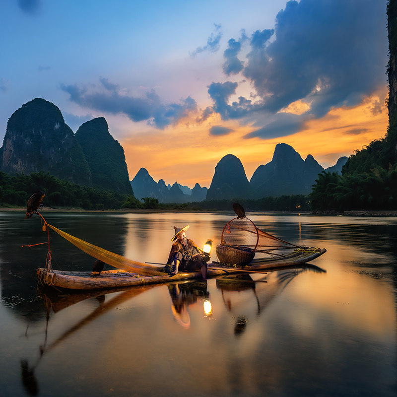 含机票2-16人小团广西桂林旅游纯玩阳朔漓江6天5晚跟团游龙脊梯田