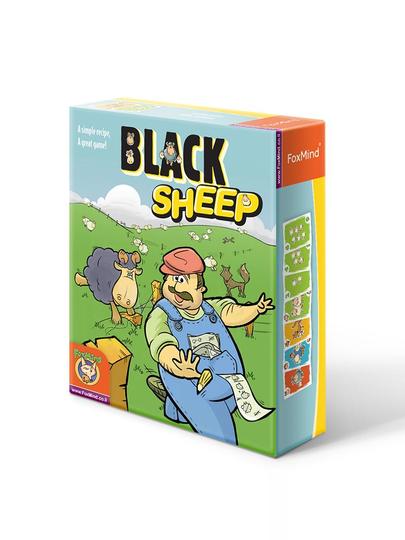 Foxmind Black Sheep Eviction Order - Math Board Game for Kids