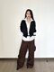 WORK DAY weekday American casual hooded short zipper sweatshirt spring and autumn gender-free jacket