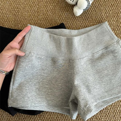 Single/Two-Piece Pack Gray Sports Shorts for Women 2026 Summer New American Style Low-Waist Slimming Casual Hot Pants