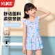 Children's swimsuits girls one-piece swimsuit 2025 new small and medium-sized children's quick-drying dress swimsuit