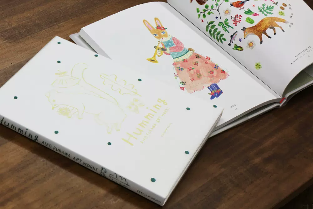 『Humming』Aiko Fukawa ART WORKS 布川愛子作品集 布川愛子作品集『Humming』 | URESICA