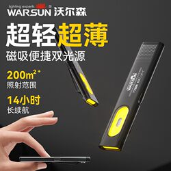 Wolsen T7 Flashlight, Strong Light, Rechargeable, Small, Portable, Outdoor, Ultra-Bright, Long-Lasting, Household Repair Work Flashlight