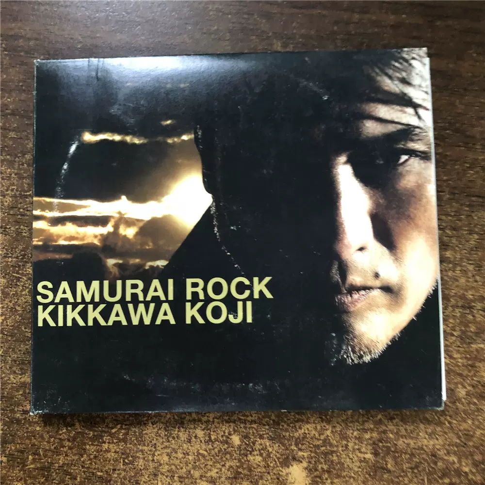 日版拆封吉川晃司Koji Kikkawa SAMURAI ROCK CD+DVD-Taobao