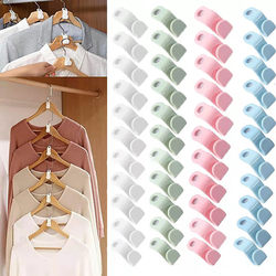 Magic Clothes Hanger, Multi-Functional Space-Saving Clothes Support with Connecting Hooks, Foldable Storage Solution, Multi-Layer Connected Cabinet