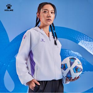 
KELME Carlme raincoat men's spring water-repellent football training suit hooded running sports windbreaker jacket
