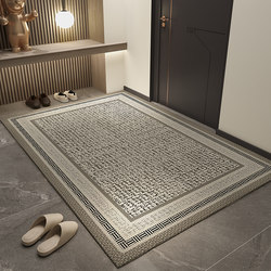 Entrance Door Floor Mat, High-End Villa Entrance Anti-Slip Mat, Entryway Anti-Dirt Anti-Slip Carpet