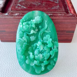 玉製龍壺　南陽翡翠(独山玉)製　中国工芸品　置物　NO.641 玉製龍壺 南陽翡翠(独山玉)製 中国工芸品 置物 NO.641