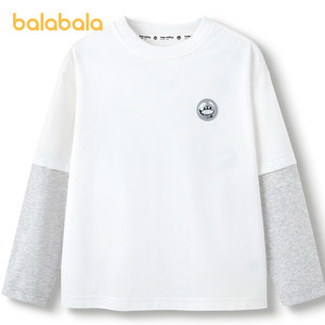 
[Designer SICO co-branded shopping mall same style] Balabala boys long-sleeved T-shirt autumn 2024 new inner wear