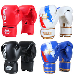 Boxing Gloves for Children and Adults, Professional Sanda, Muay Thai, Fighting Gloves for Men and Women, Home Use Boxing Gloves, Combat Training Equipment