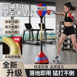 Boxing Reaction Target Speed Ball for Home Use, Suitable for Adults and Children, Standing Punching Bag, Professional Dodge Training Device, Spring Speed Ball