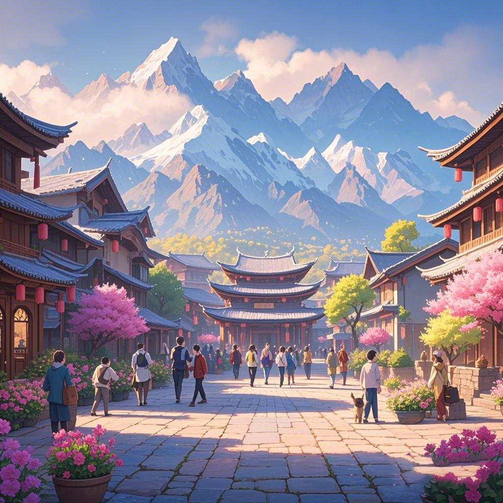 云南旅游含机票6天5晚跟团游昆明大理丽江洱海玉龙雪山云南旅行团