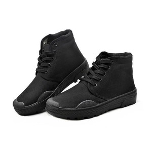 Liberation shoes men's high -top canvas construction site breathable, wear -resistant anti -slip labor insurance security driving father men's shoes