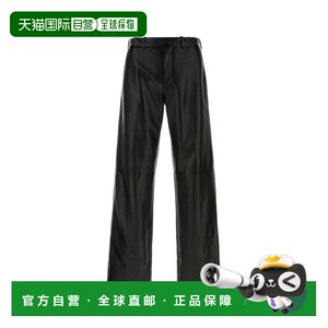 
1 hour refundable Hong Kong direct mail trendy luxury Fendi Men's straight leather pants FPP867AQOI