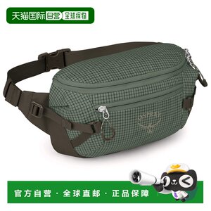 
Hong Kong direct mail OSPREY men's waist bag 5106064PINELEAFEARLGREY CO military green