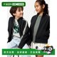 
Daily errand running UNIQLO Uniqlo children's dry and breathable full zipper jacket 478134