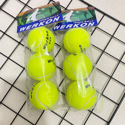 Wilcon Genuine Tennis Ball for Beginners, High Elasticity, Durable and Wear-Resistant, Professional Tennis Ball for Competition, Pet Massage Training Ball