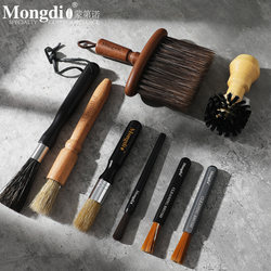 Mongdio Coffee Brush, Coffee Powder Cleaning Brush, Coffee Machine Cleaning Brush, Coffee Powder Sweeping Brush, Complete Set of Coffee Tools