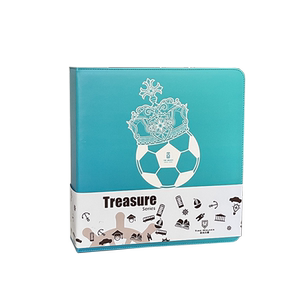 TW Qatar World Cup 2022 Panini Football Star Card Large -capacity Card Book Collection
