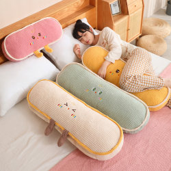 Cute Dopamine Cushion, Bedside Pillow, Body Pillow, Sleeping Leg Pillow, Bedroom Dormitory Side Sleeping Long Pillow for Girls