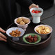 Japanese Snack Plate, Afternoon Tea Snack Plate, Tea Tray, Bamboo Tray, Exquisite Small Fruit Plate, Snack Dish, Ceramic