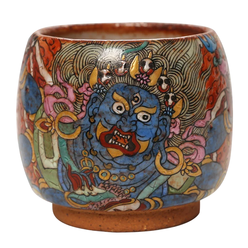 日本工芸会正会員 吉田静石 古木 南天 自然型 茶合 共箱 煎茶