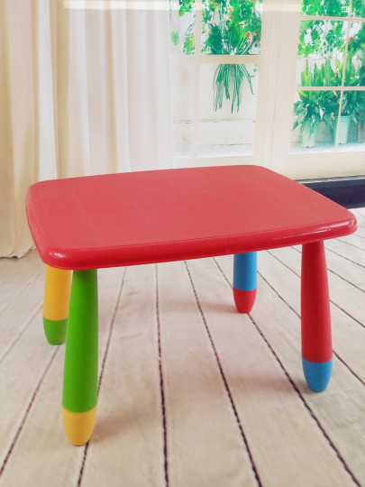子供用テーブルと椅子セット - 幼児用プラスチック学習机