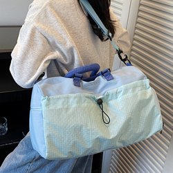 Fitness Bag for Women, Sports Yoga Tote, Large Capacity, Lightweight Travel Shoulder Bag, Crossbody Short-Distance Luggage Bag, Shoulder Bag for Women