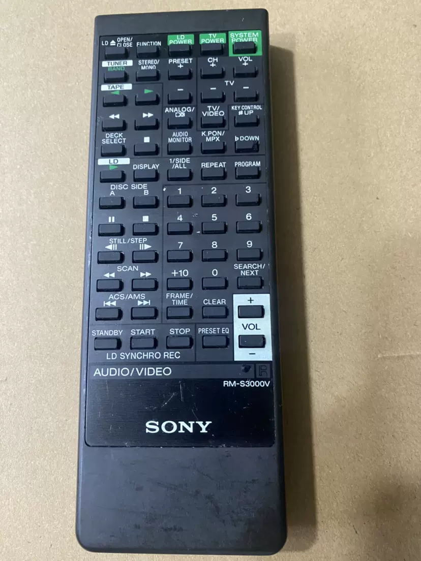 SONY オーディオリモコン RM-S303 khxv5rg 中古】【非常に良い】SONY オーディオリモコン RM-S303 khxv5rg