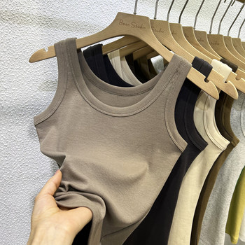 Loch -collarbone vest female sleeveless vest versatile
