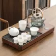 Zhenxi hiện đại khay trà hộ gia đình kung fu trà bộ ấm trà gốm phòng khách tự động tất cả trong một bàn trà nhỏ ấm trà điện giá rẻ Bàn trà điện