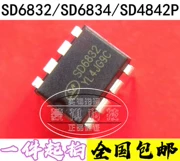 Miễn phí vận chuyển SD6832 SD6834 SD4841P SD4842P cắm trực tiếp DIP8 chuyển mạch chip quản lý nguồn điện