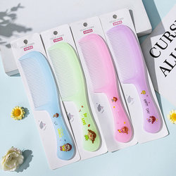 Travel Comb Portable Comb Household Fine-Toothed Comb Long Hair Comb Straight Hair Comb Smoothing Comb Jelly Comb