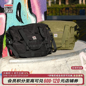 
VISION official multi-function tactical shoulder bag large capacity outdoor commuting 2 color crossbody bag men and women autumn new style