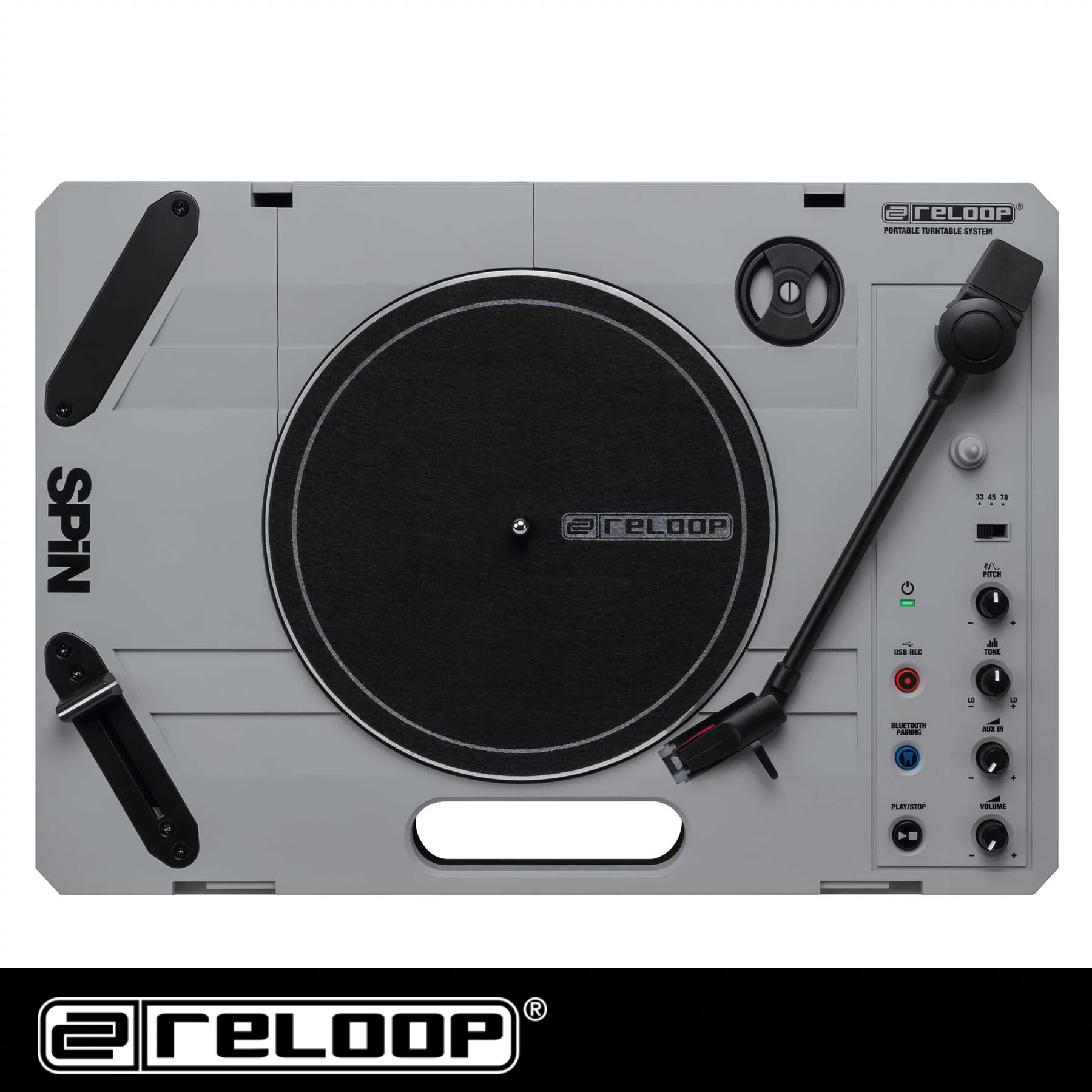 Reloop SPIN 唱机便携式Scratch搓碟黑胶小唱机DJ打碟机送效果碟-Taobao