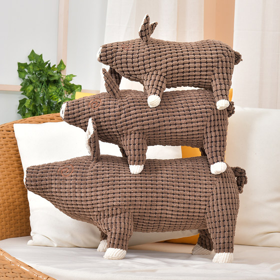 
Extra-large dog toy plush, bite-resistant, self-pleasure, corgi vocal toy, energy-consuming golden retriever teddy