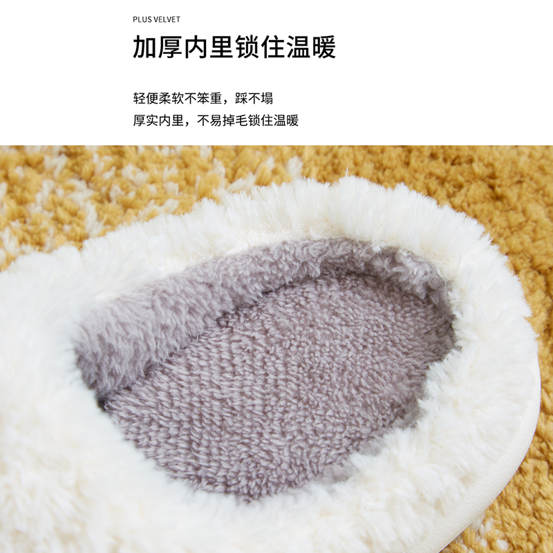 初轩 厚底棉拖鞋 天猫优惠券折后￥19.9包邮（￥49.9-30）多色可选