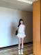American sexy hot girl white lace trousers low waist short skirt pants summer new ins trendy skirt women