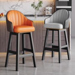 High-Legged Chairs for Home Use, Bar Stools, Iron Bar Chairs, Chairs with Backrests, Front Desk Cashier Chairs, Island Bar Chairs