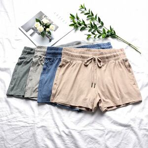 
Foreign trade women's sports shorts, summer super soft, loose, casual and versatile running pants for home and outdoor wear, three-quarter pants, hot pants
