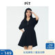 PIT retro POLO collar dress for women 2024 summer new short-sleeved a-line short skirt T-shirt skirt casual sports style